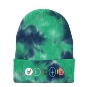 Wenty One Pilots Tie Dye 12in Knit Beanie