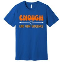 Wear Orange Peace Sign Enough End Gun Violence Premium T-Shirt