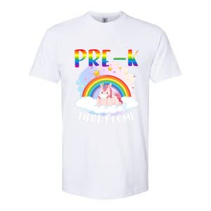 Watch Out Pre K Back To School Unicorn Teacher Gift Softstyle CVC T-Shirt