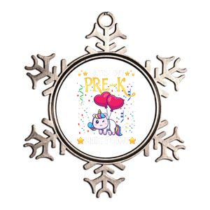 Watch Out Pre K Here I Come First Day Unicorn Gift Metallic Star Ornament