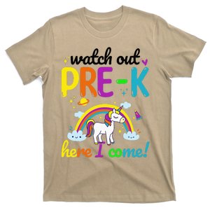 Watch Out PreK Here I Come Pre K T-Shirt