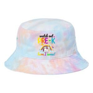 Watch Out PreK Here I Come Pre K Tie Dye Newport Bucket Hat