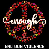 Wear Orange Peace Sign Enough End Gun Violence 16 in Basic Backpack