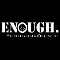 Wear Orange Peace Sign Enough End Gun Violence Womens Tank Top