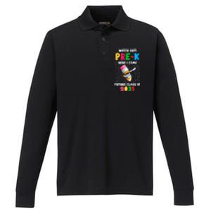 Watch Out PreK Here I Come Future Class 2035 Meaningful Gift Performance Long Sleeve Polo