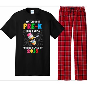 Watch Out PreK Here I Come Future Class 2035 Meaningful Gift Pajama Set