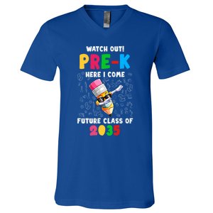 Watch Out PreK Here I Come Future Class 2035 Meaningful Gift V-Neck T-Shirt