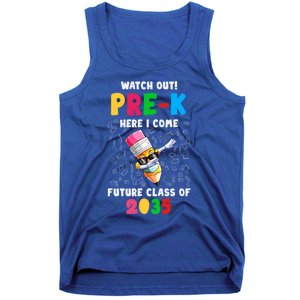 Watch Out PreK Here I Come Future Class 2035 Meaningful Gift Tank Top