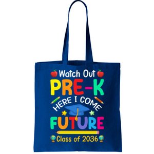 Watch Out PreK Here I Come Future Class Of 2036 Gift Tote Bag