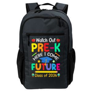 Watch Out PreK Here I Come Future Class Of 2036 Gift Daily Commute Backpack