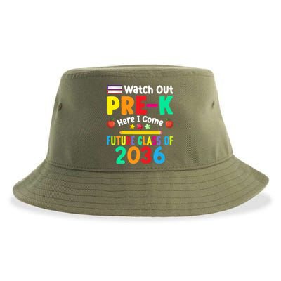 Watch Out PreK Here I Come Future Class Of 2036 Students Gift Sustainable Bucket Hat