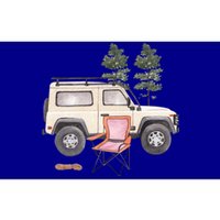 Watercolor Off Road Camping Crew Road Trip Gift Bumper Sticker