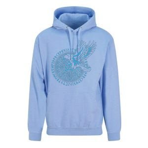 Walhalla Odins Runes Valknut Wotans Knot Viking Unisex Surf Hoodie