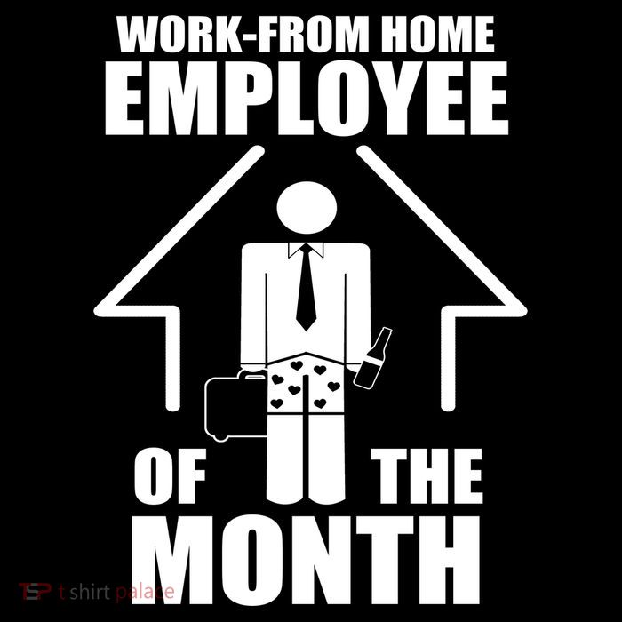 Work From Home Employee Of The Month Flatbill Hat