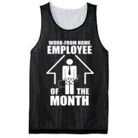 Work From Home Employee Of The Month Mesh Reversible Basketball Jersey Tank