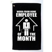 Work From Home Employee Of The Month Golf Towel