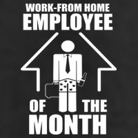 Work From Home Employee Of The Month Golf Towel