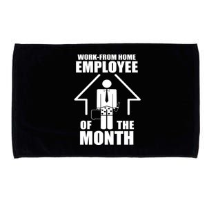 Work From Home Employee Of The Month Microfiber Hand Towel