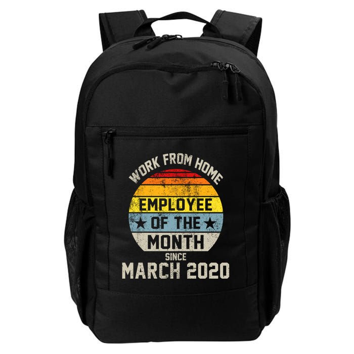 Work From Home Employee Of The Month Funny Pandemic Backpack
