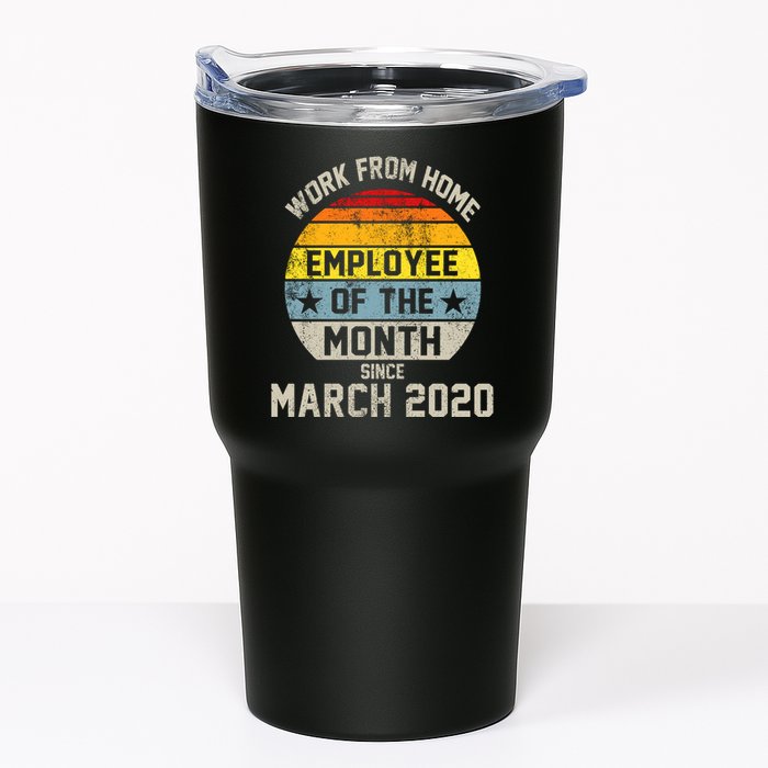 Work From Home Employee Of The Month Funny Pandemic Tumbler