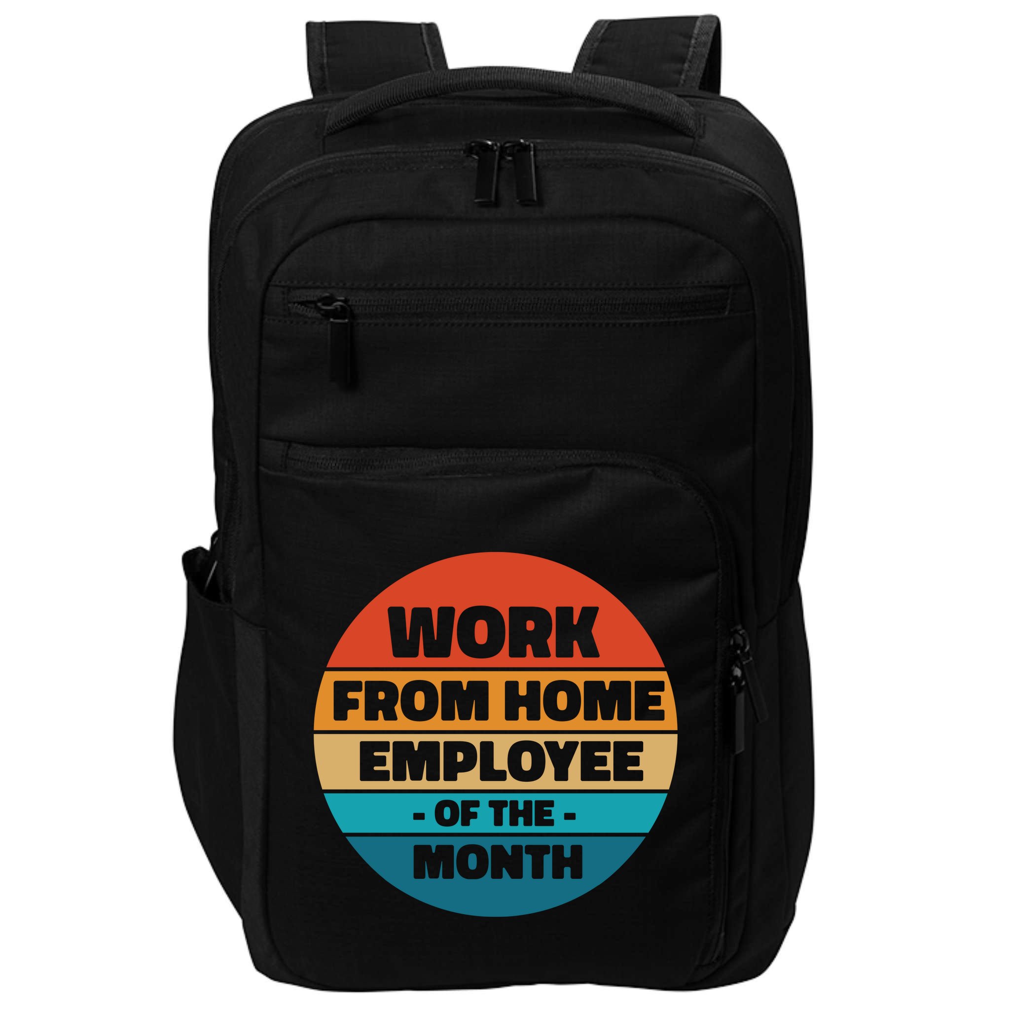 Work From Home Employee Of The Month Retro Impact Tech Backpack