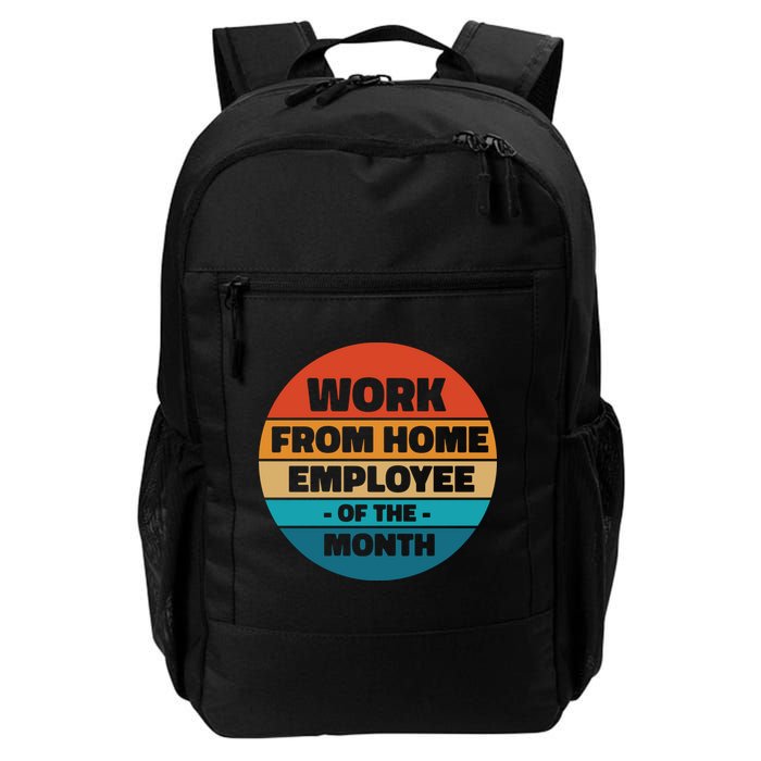 Work From Home Employee Of The Month Retro Backpack