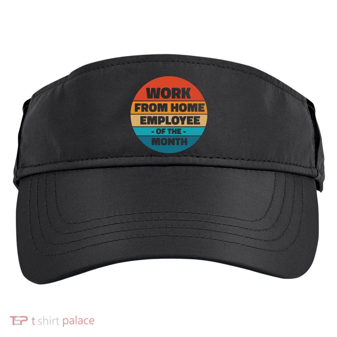 Work From Home Employee Of The Month Retro Adult Drive Performance Visor