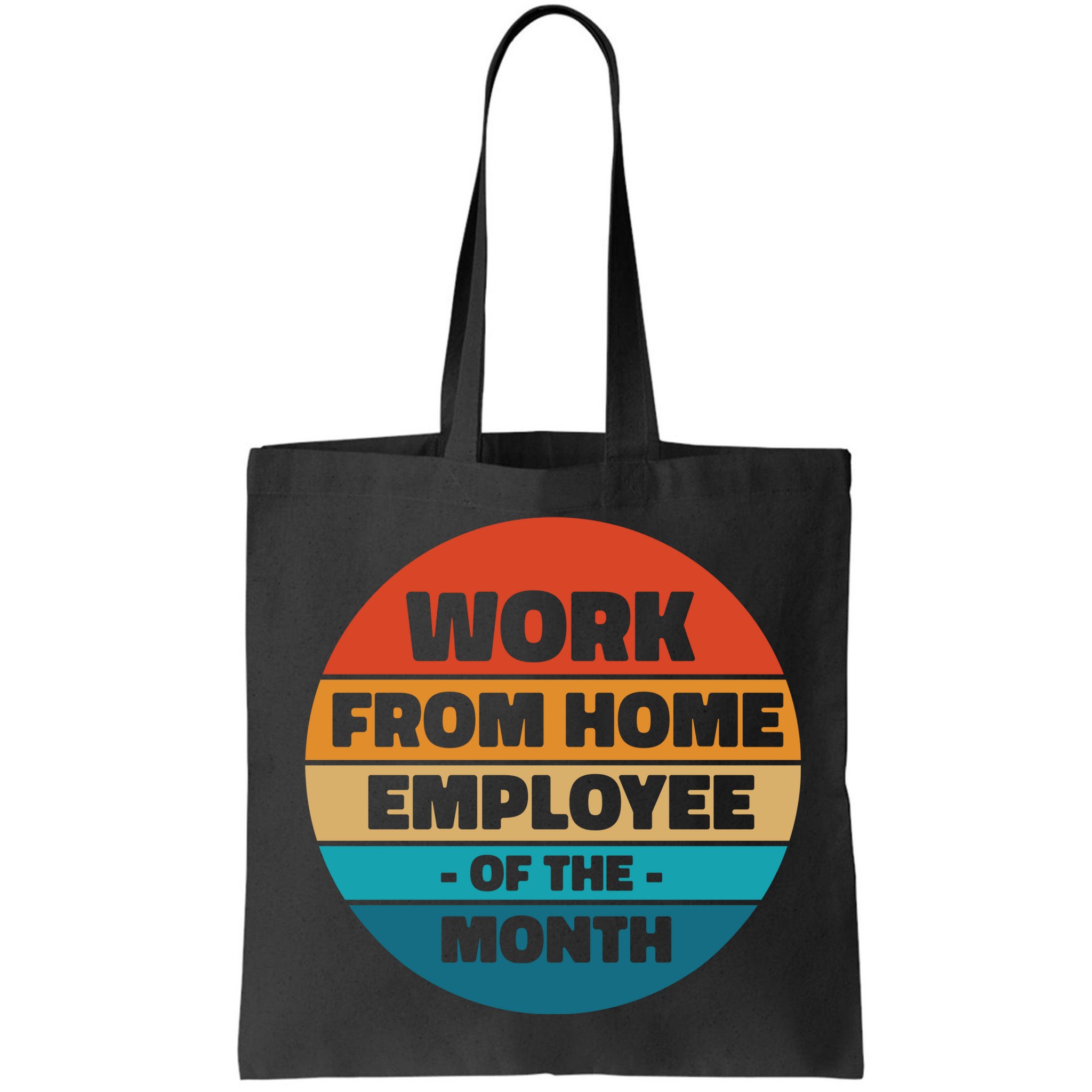 Work From Home Employee Of The Month Retro Bag