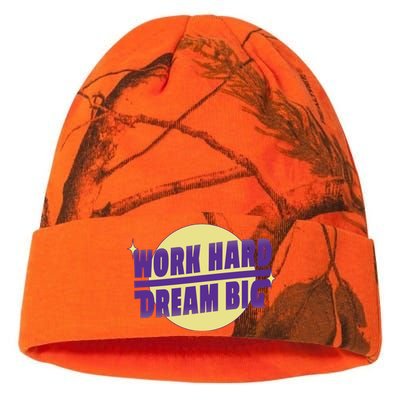 Work Hard Dream Big Kati Licensed 12" Camo Beanie