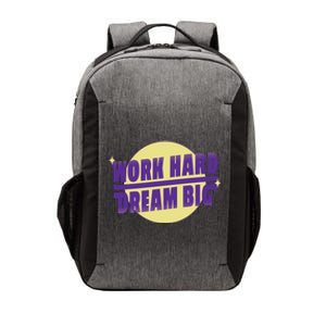 Work Hard Dream Big Vector Backpack