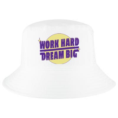 Work Hard Dream Big Cool Comfort Performance Bucket Hat