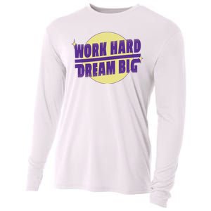 Work Hard Dream Big Cooling Performance Long Sleeve Crew