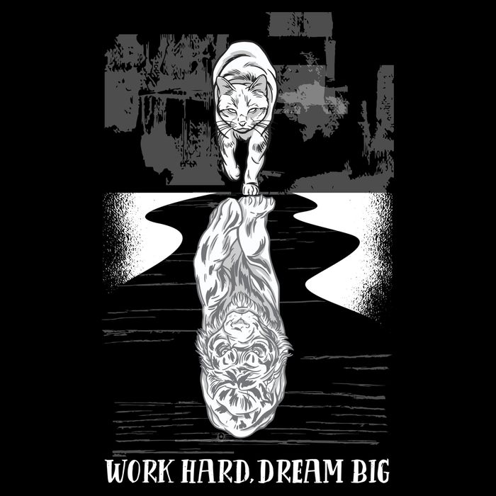 Work Hard Dream Big Tiger Impact Tech Backpack