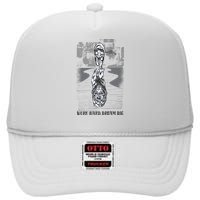 Work Hard Dream Big Tiger High Crown Mesh Back Trucker Hat