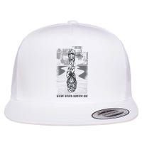 Work Hard Dream Big Tiger Flat Bill Trucker Hat