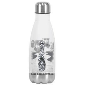 Work Hard Dream Big Tiger Stainless Steel Insulated Water Bottle