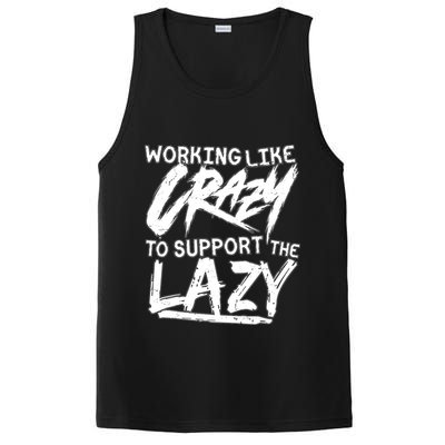 Working Like Crazy To Support The Lazy PosiCharge Competitor Tank