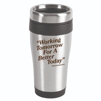 Working Tomorrow For A Better Today Procrastination 16oz Travel Tumbler