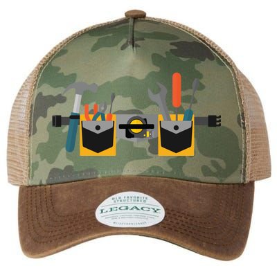 Workman Tool Belt Handyman Costume Legacy Tie Dye Trucker Hat