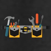Workman Tool Belt Handyman Costume Cool Comfort Performance Bucket Hat