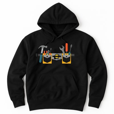Workman Tool Belt Handyman Costume Hoodie