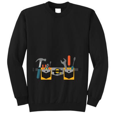 Workman Tool Belt Handyman Costume Sweatshirt