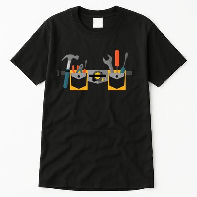 Workman Tool Belt Handyman Costume Tall T-Shirt