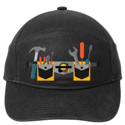 Workman Tool Belt Handyman Costume 7-Panel Snapback Hat