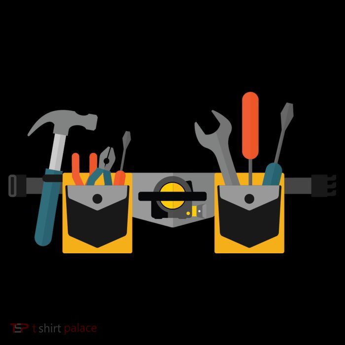 Workman Tool Belt Handyman Costume Drawstring Bag