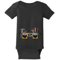 Workman Tool Belt Handyman Costume Baby Bodysuit