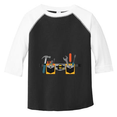 Workman Tool Belt Handyman Costume Toddler Fine Jersey T-Shirt