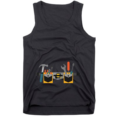 Workman Tool Belt Handyman Costume Tank Top