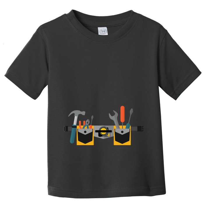 Workman Tool Belt Handyman Costume Toddler T-Shirt