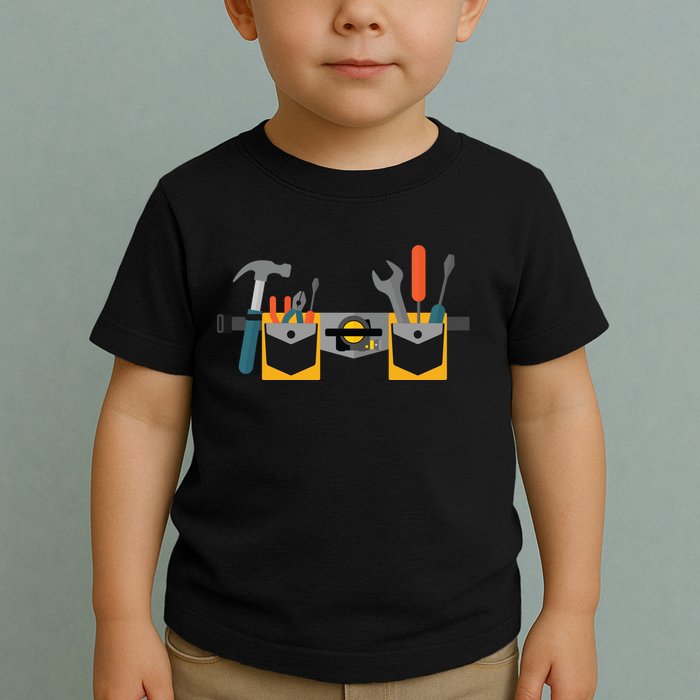 Workman Tool Belt Handyman Costume Toddler T-Shirt